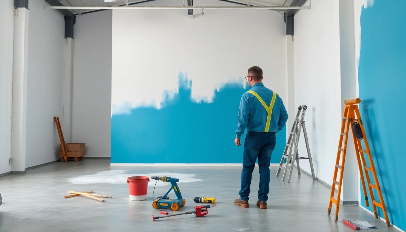 Warehouse Painting
